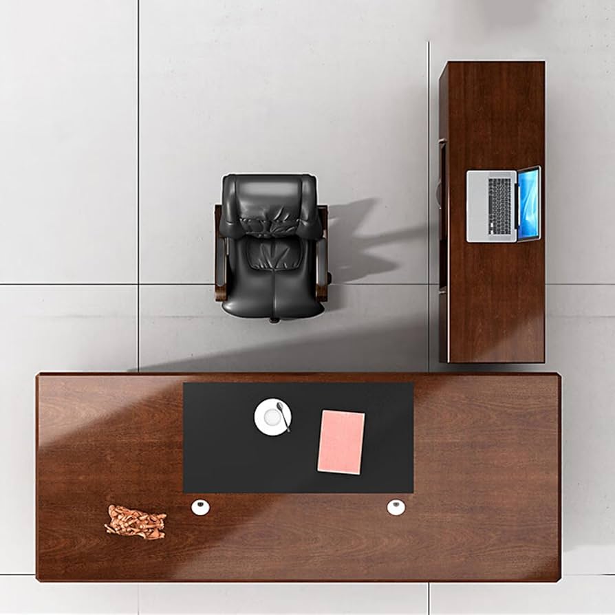 Amazon.com: YZABEL 94 inch Solid Wood Office Desk with File